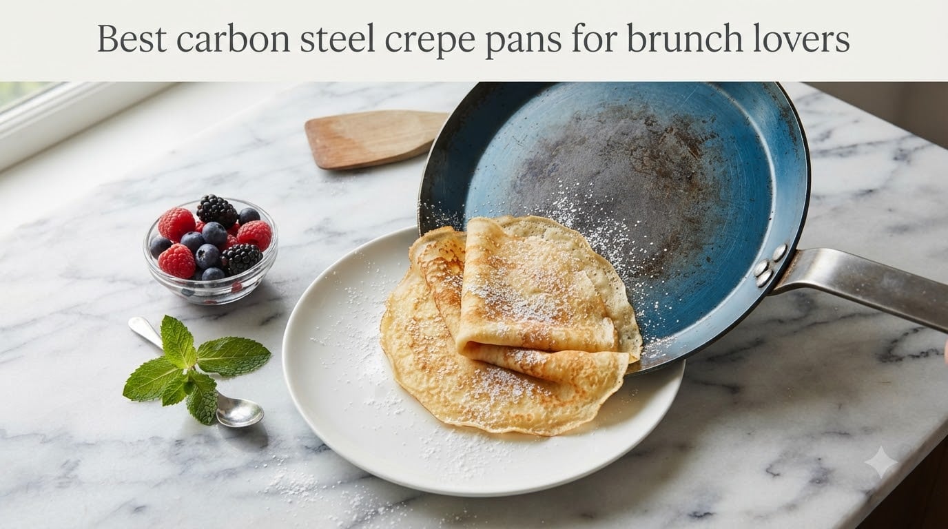 Best carbon steel crepe pans for brunch lovers