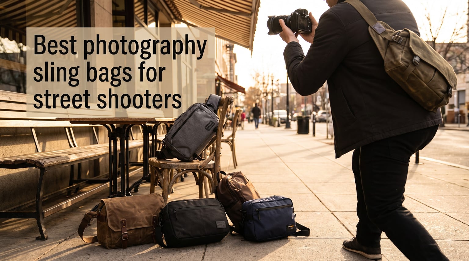 Best photography sling bags for street shooters