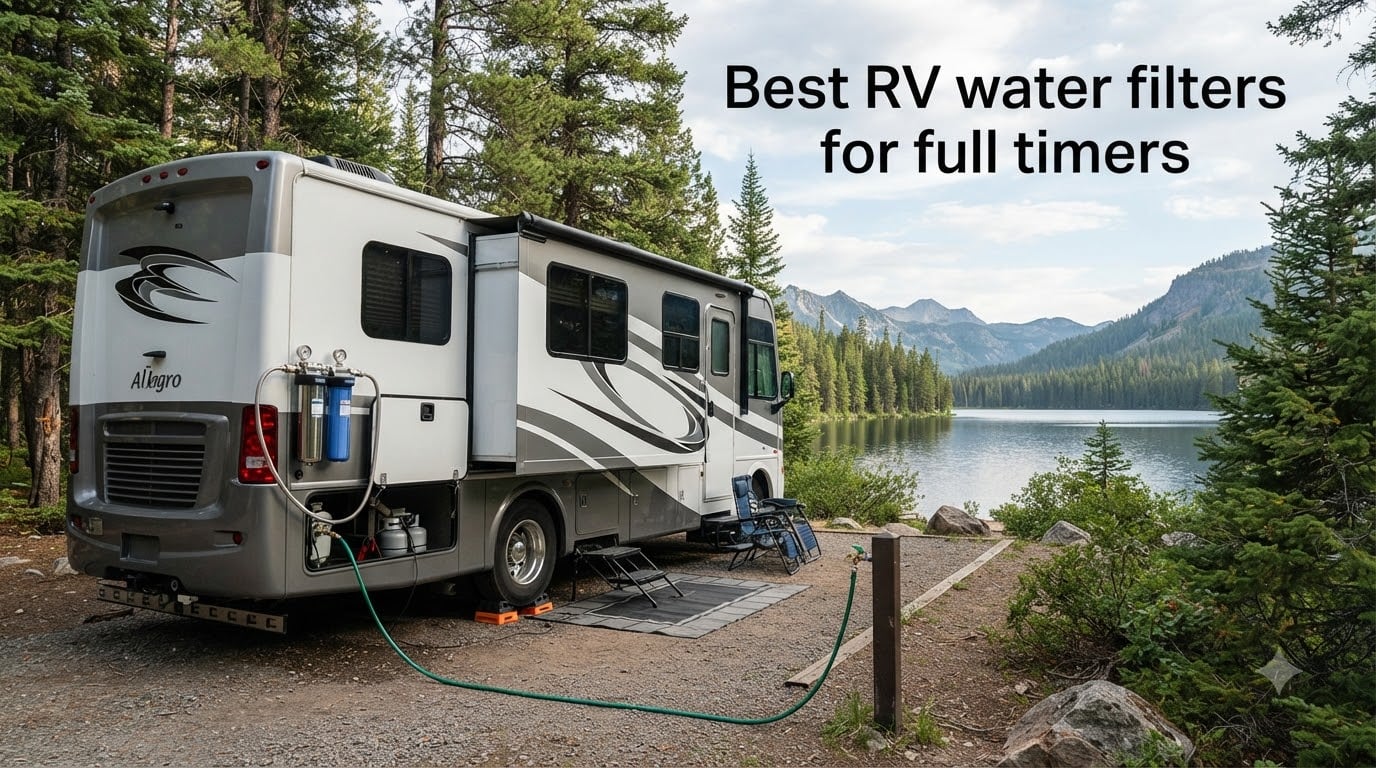 Best RV water filters for full timers
