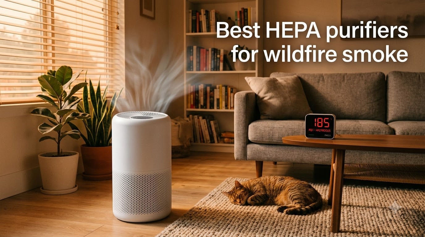 Best HEPA purifiers for wildfire smoke
