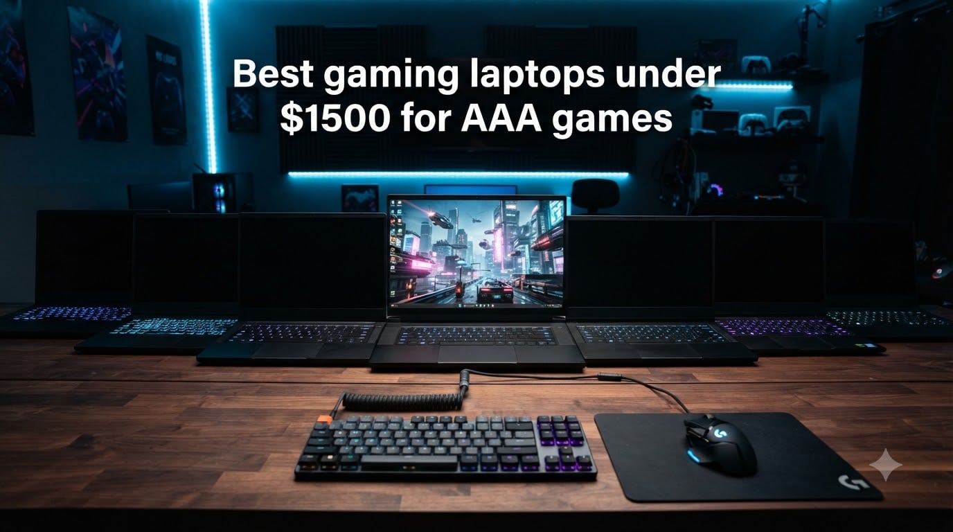 Best gaming laptops under $1500 for AAA games
