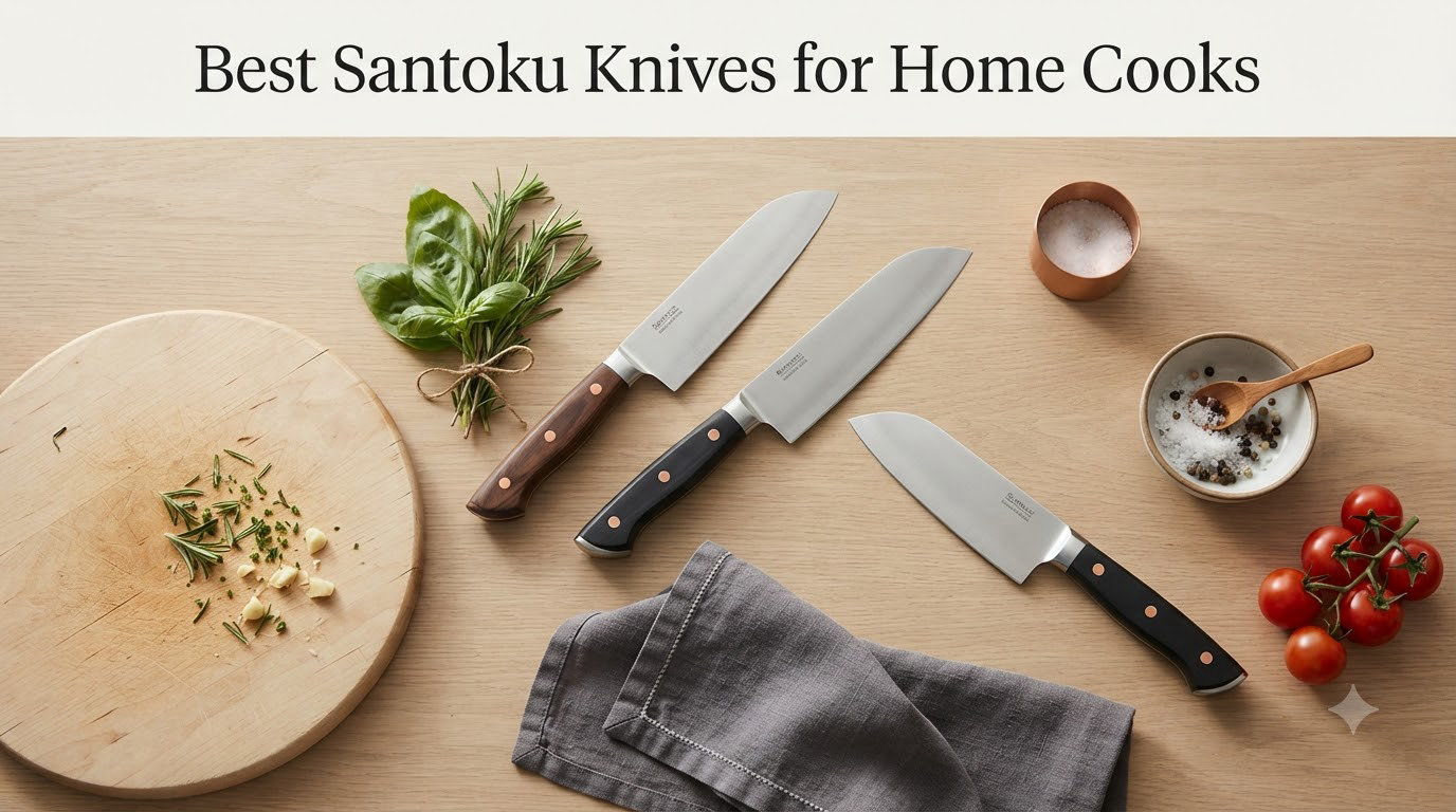 Best santoku knives for home cooks