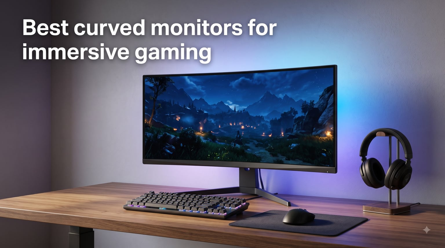 Best curved monitors for immersive gaming
