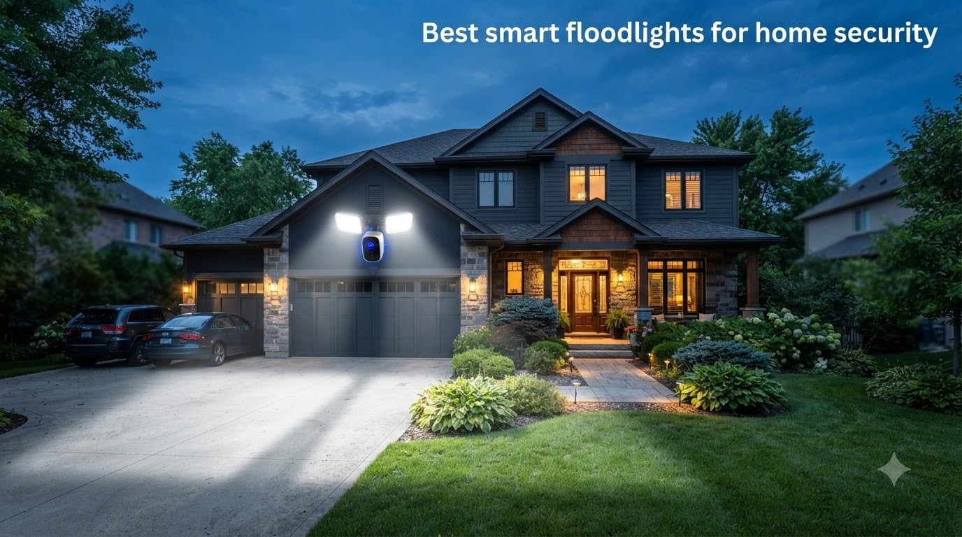 Best smart floodlights for home security