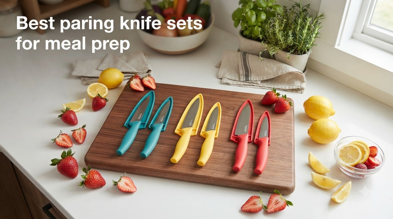 Best paring knife sets for meal prep