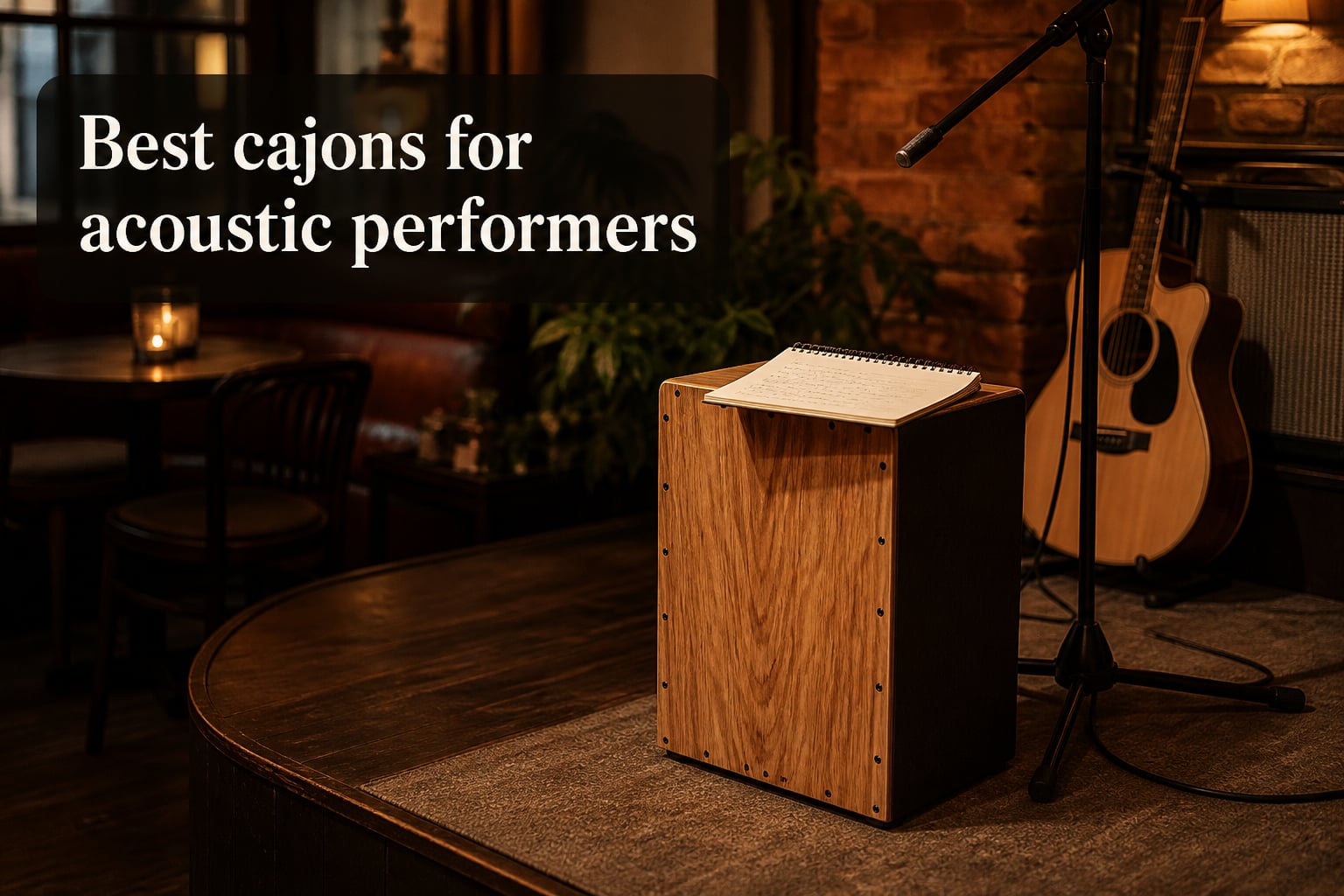 Best cajons for acoustic performers