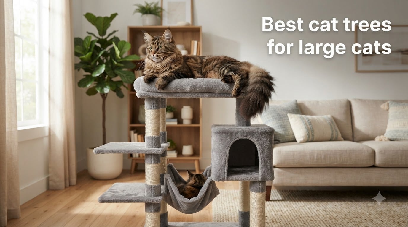 Best cat trees for large cats