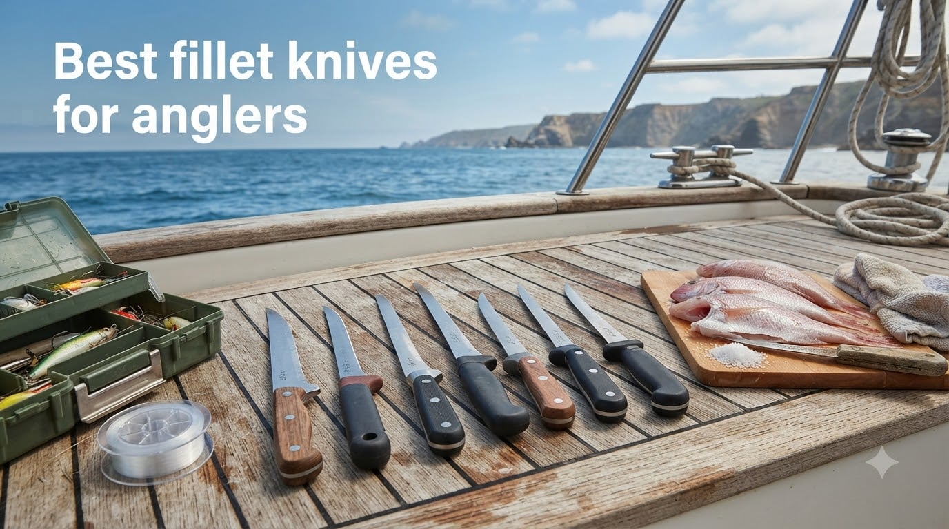 Best fillet knives for anglers