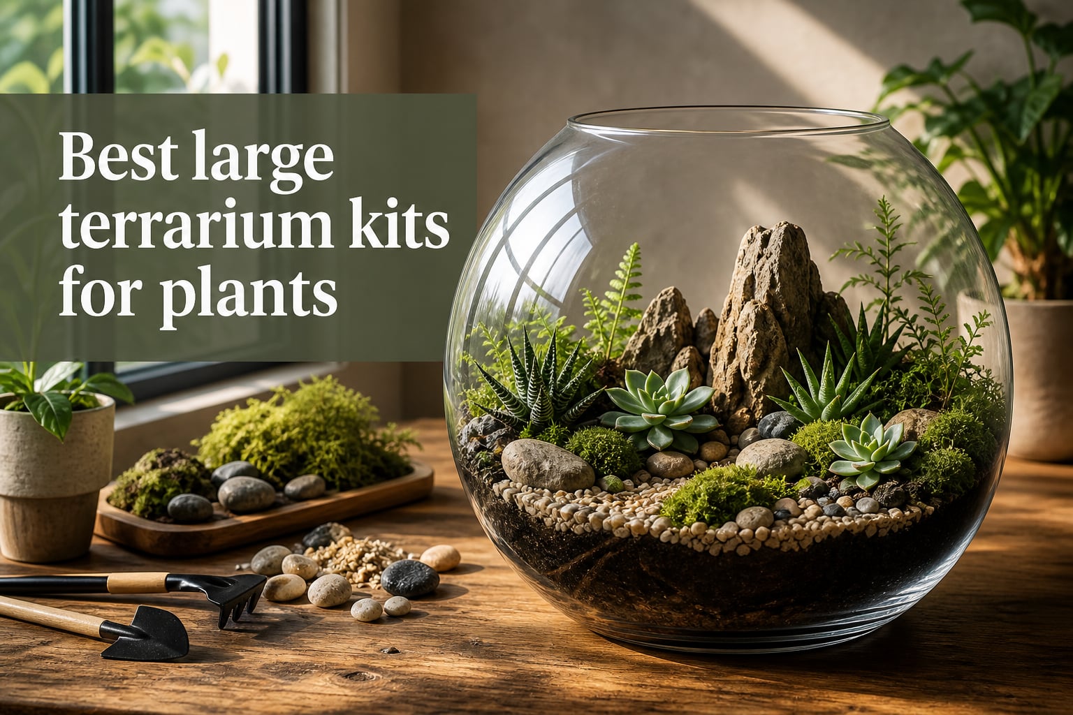 Best large terrarium kits for plants