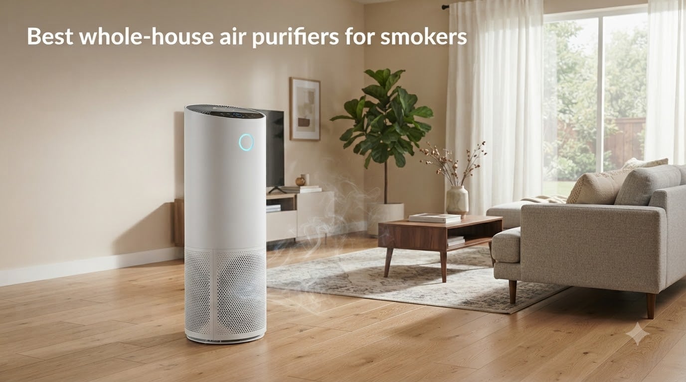 Best whole-house air purifiers for smokers