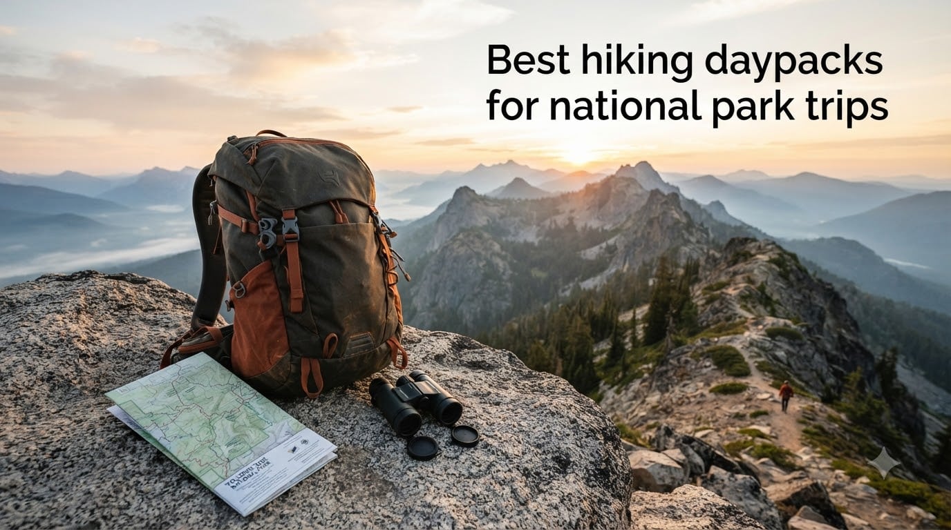 Best hiking daypacks for national park trips