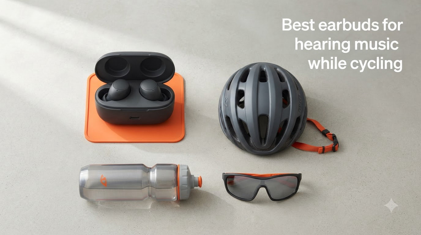 Best earbuds for hearing music while cycling
