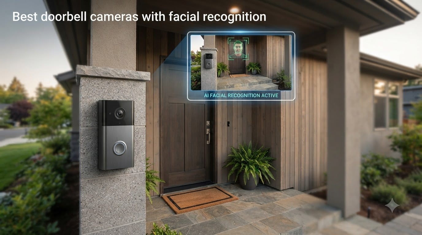 Best doorbell cameras with facial recognition