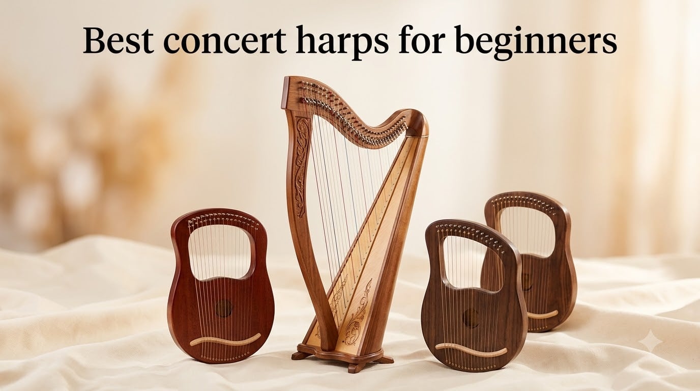 Best concert harps for beginners