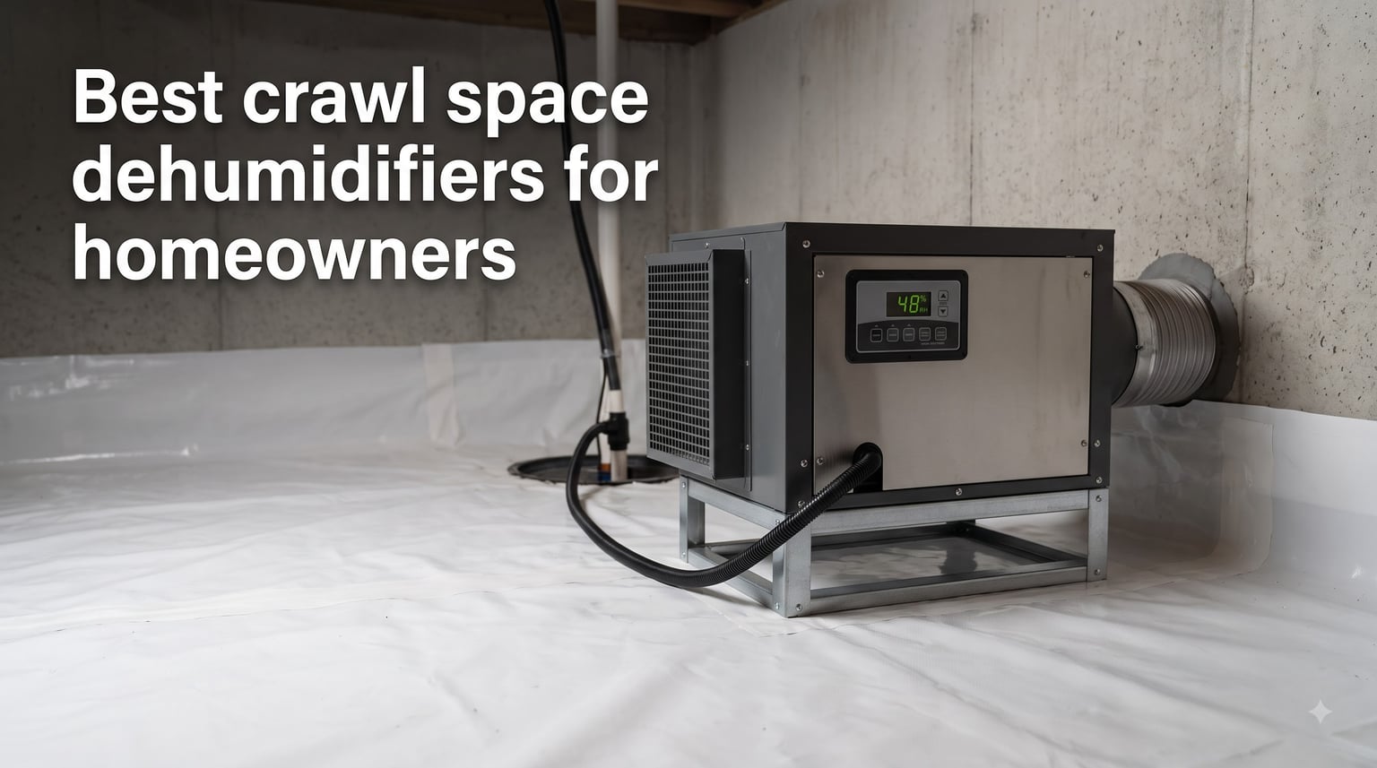 Best crawl space dehumidifiers for homeowners