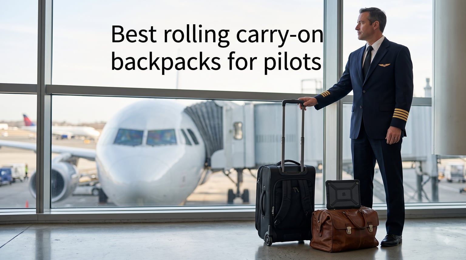 Best rolling carry-on backpacks for pilots
