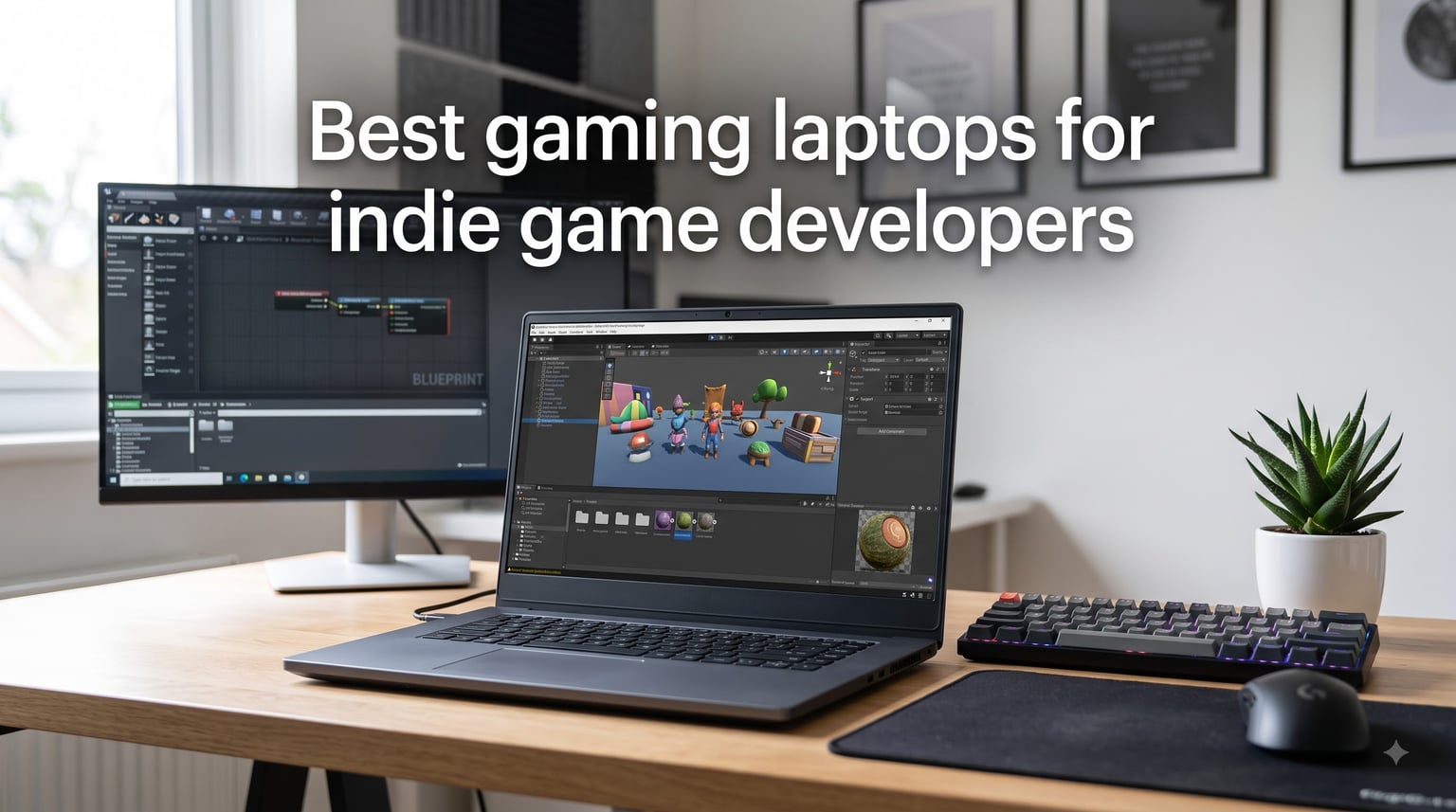 Best gaming laptops for indie game developers