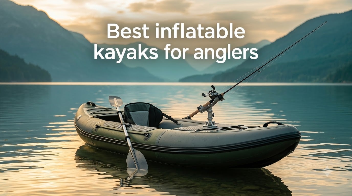 Best inflatable kayaks for anglers