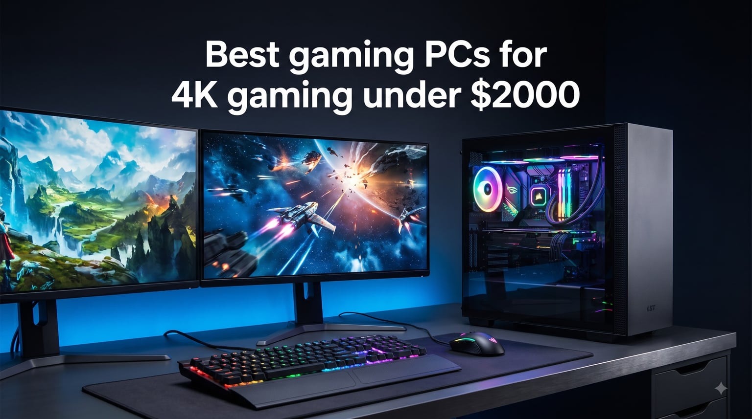 Best gaming PCs for 4K gaming under $2000