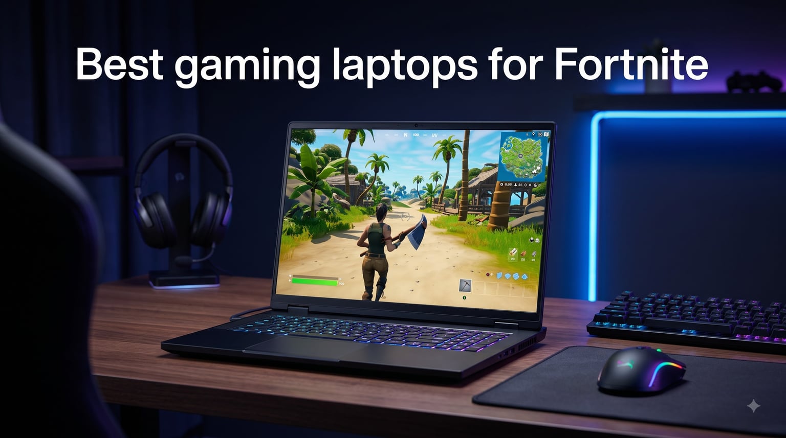 Best gaming laptops for Fortnite