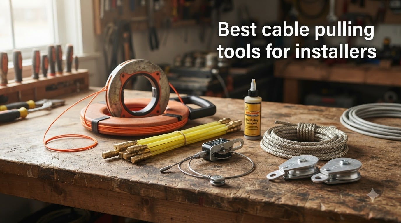Best cable pulling tools for installers