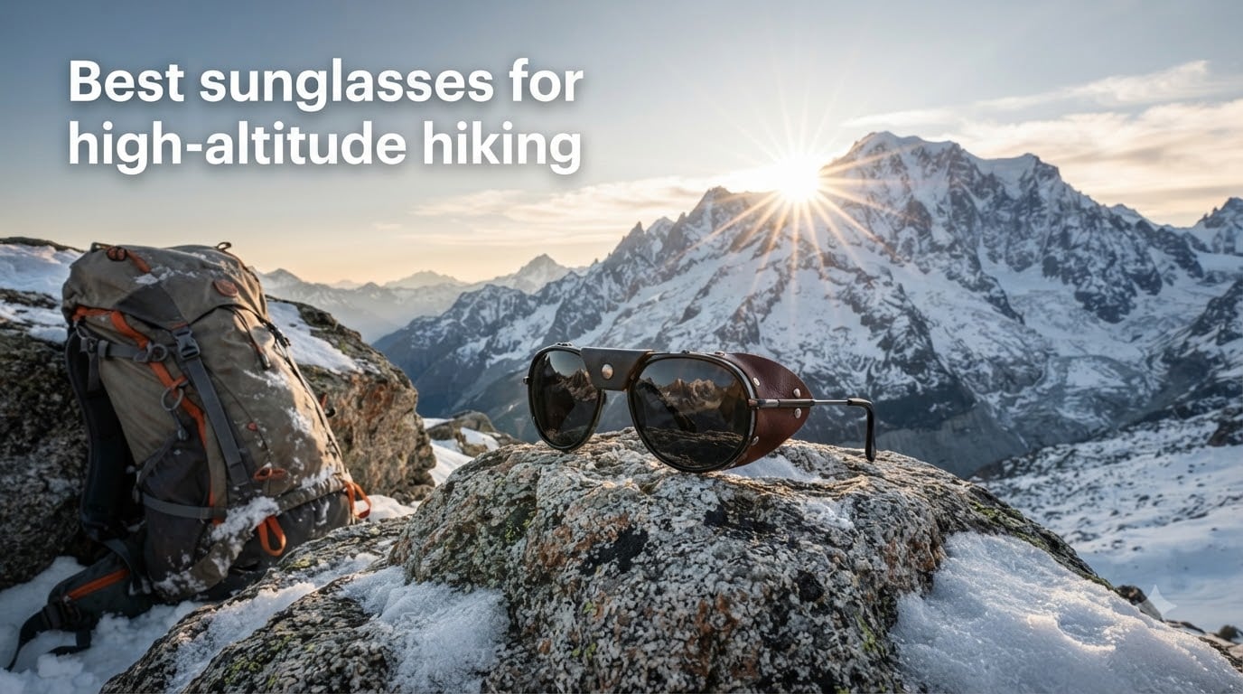 Best sunglasses for high-altitude hiking