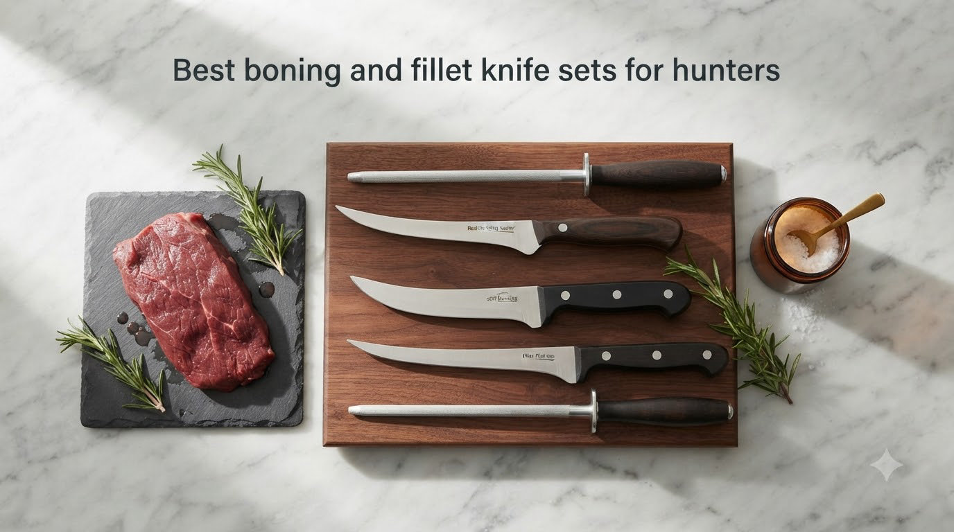 Best boning and fillet knife sets for hunters