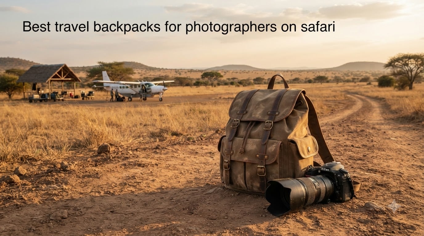 Best travel backpacks for photographers on safari