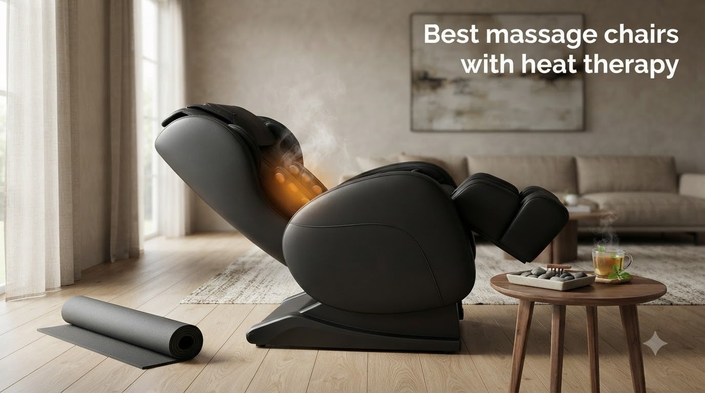 Best massage chairs with heat therapy