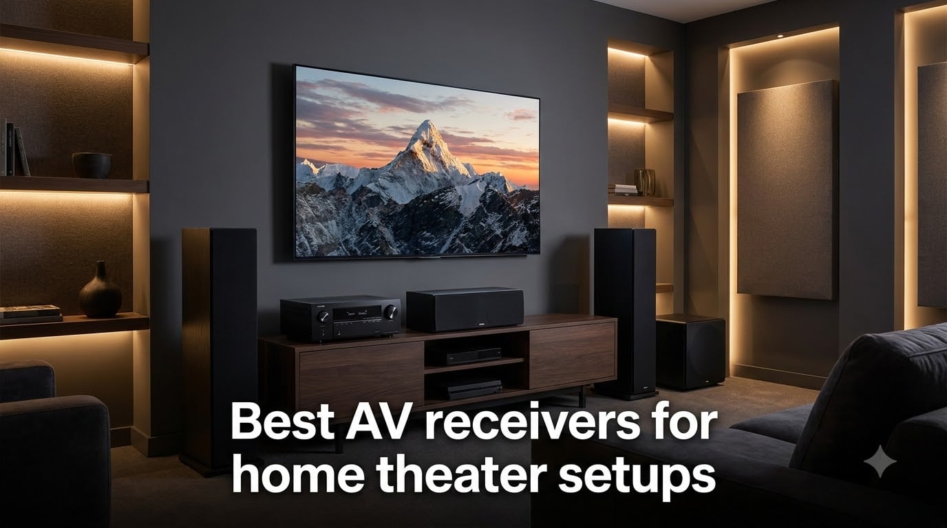 Best AV receivers for home theater setups