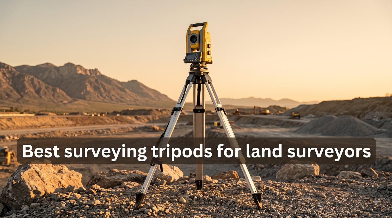 Best surveying tripods for land surveyors