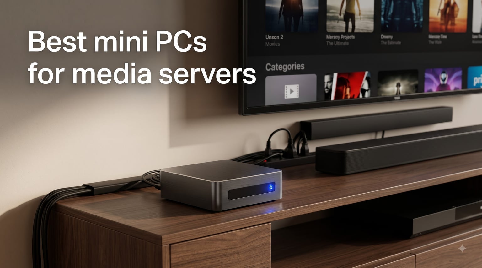 Best mini PCs for media servers