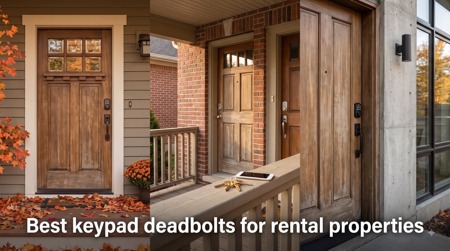 Best keypad deadbolts for rental properties