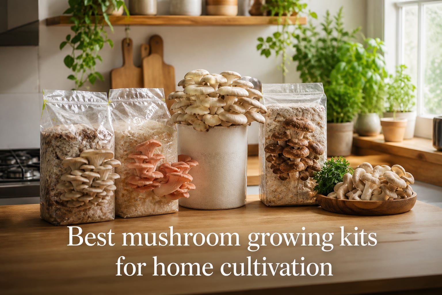 Best mushroom growing kits for home cultivation