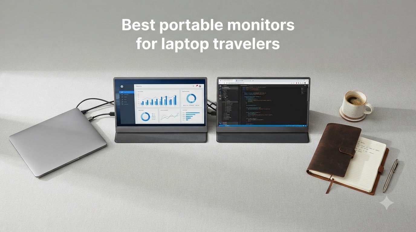 Best portable monitors for laptop travelers