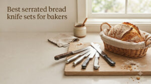 Best serrated bread knife sets for bakers