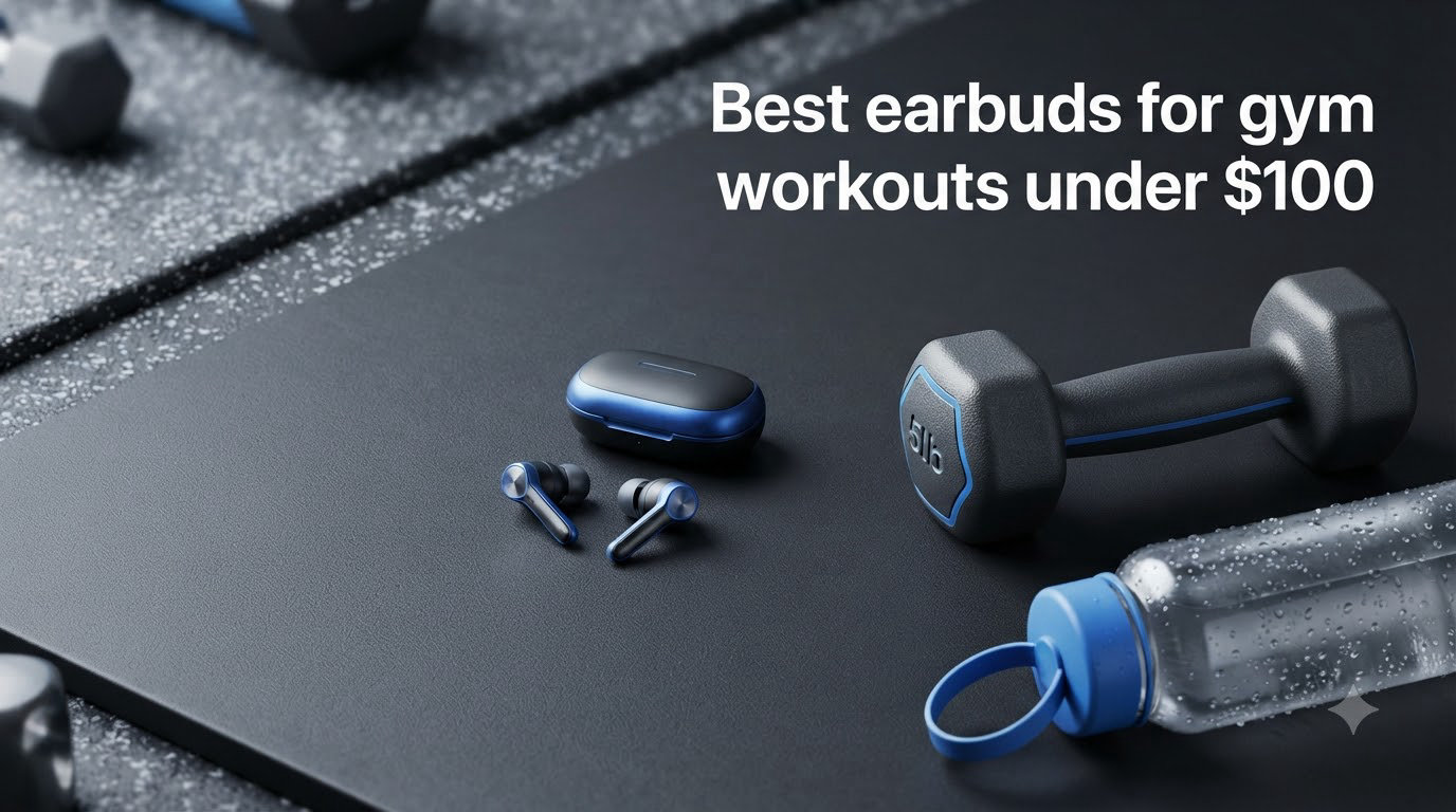 Best earbuds for gym workouts under $100