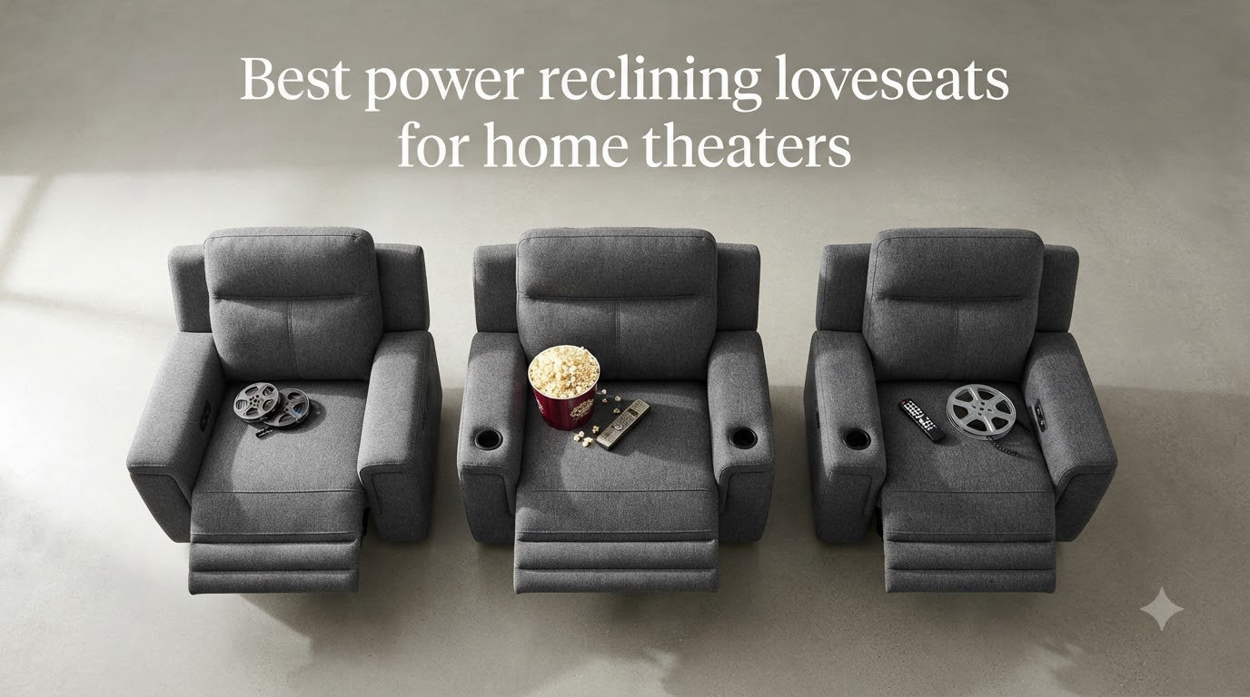 Best power reclining loveseats for home theaters