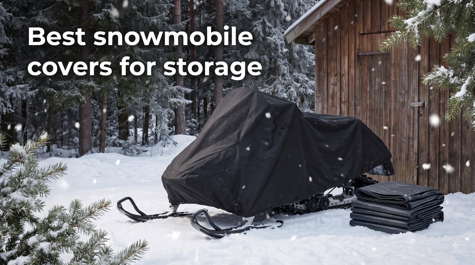 Best snowmobile covers for storage