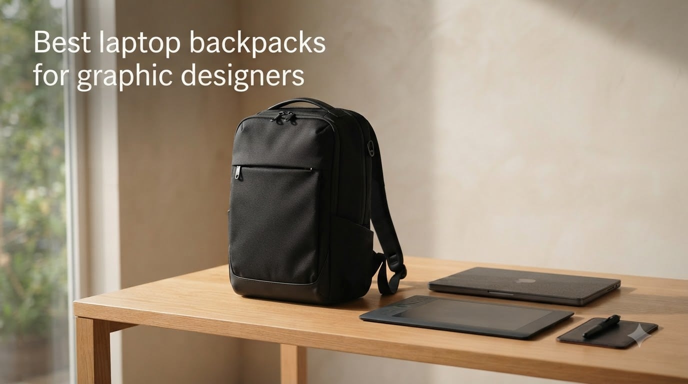 Best laptop backpacks for graphic designers