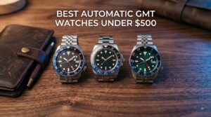 Best automatic GMT watches under $500