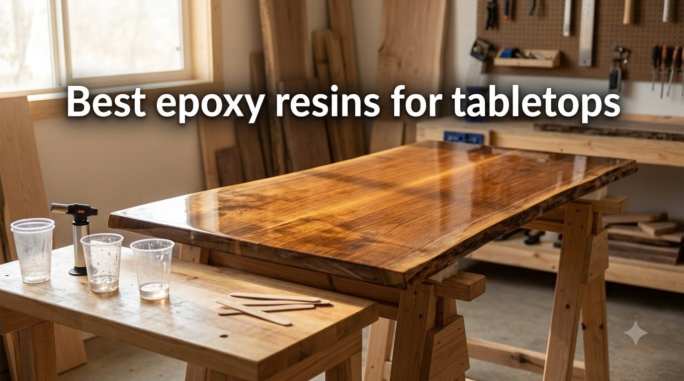 Best epoxy resins for tabletops