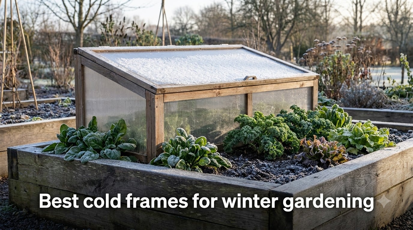 Best cold frames for winter gardening