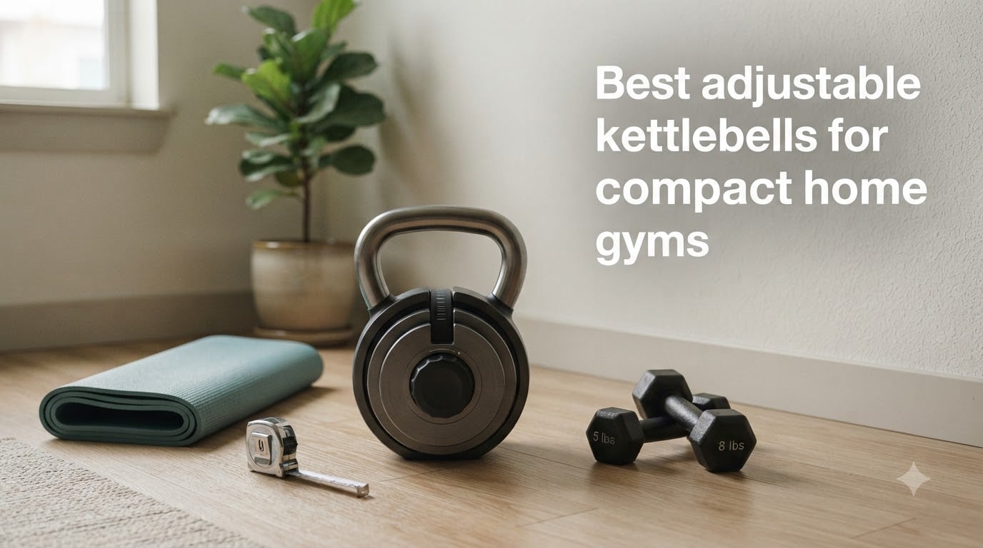 Best adjustable kettlebells for compact home gyms