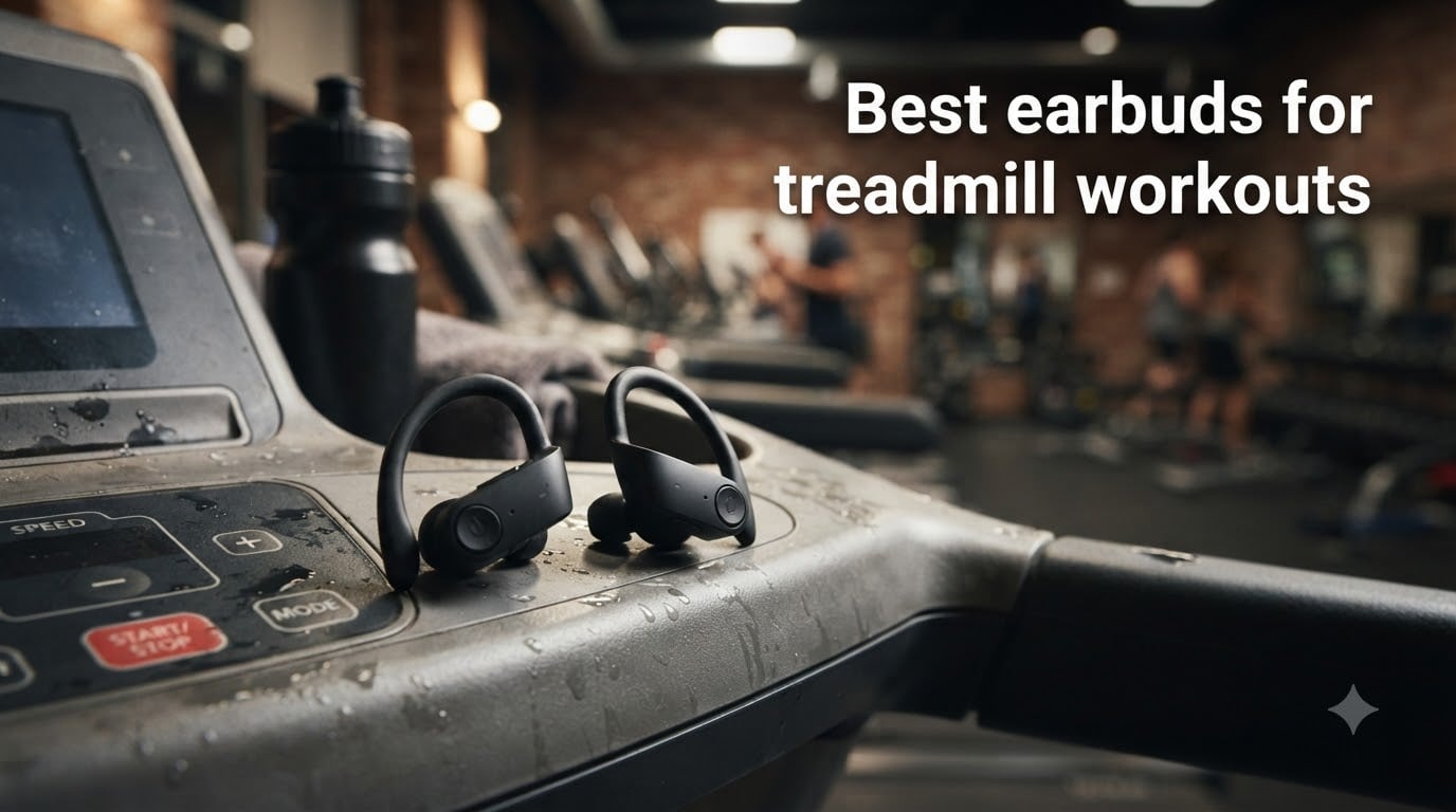 Best earbuds for treadmill workouts