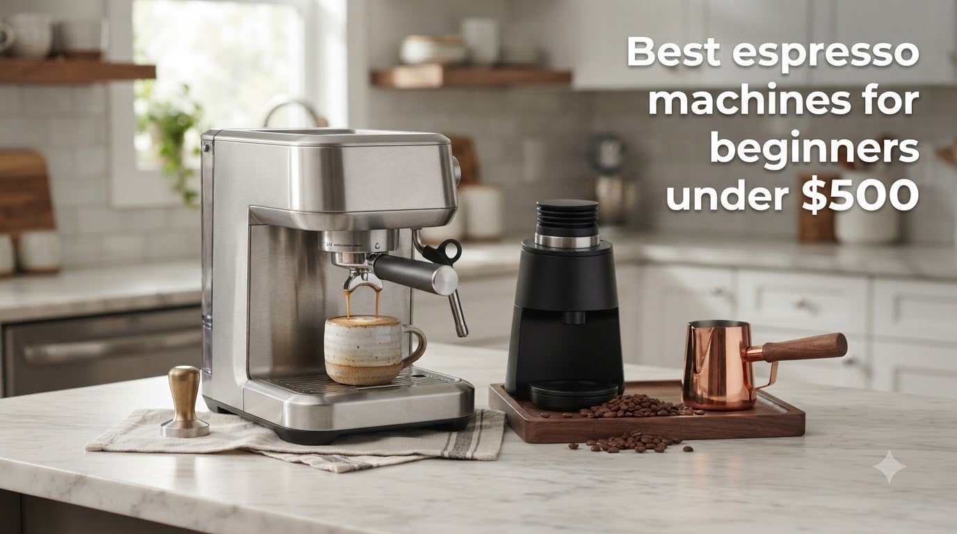 Best espresso machines for beginners under $500