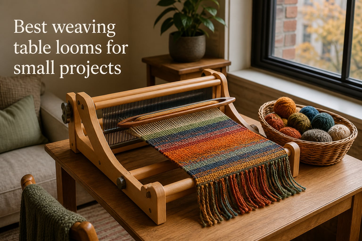 Best weaving table looms for small projects