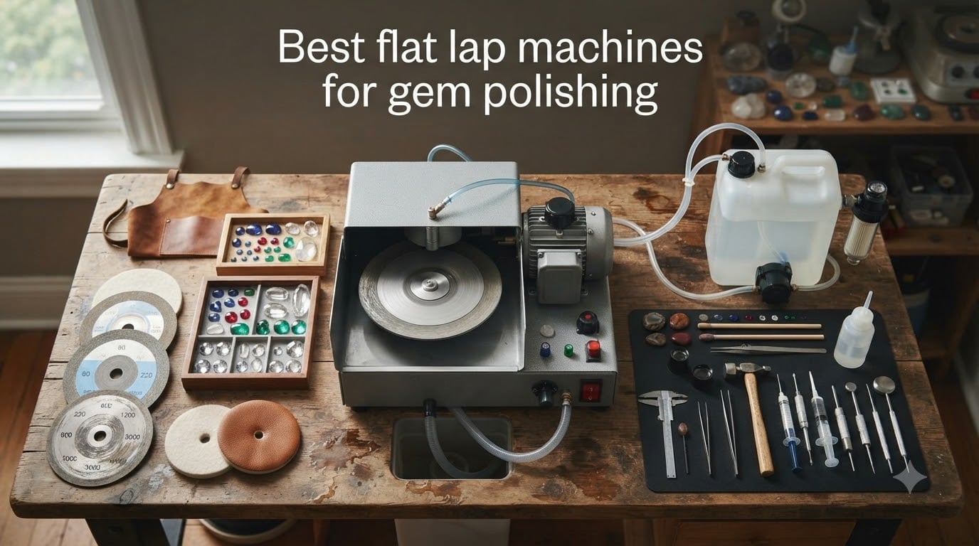 Best flat lap machines for gem polishing