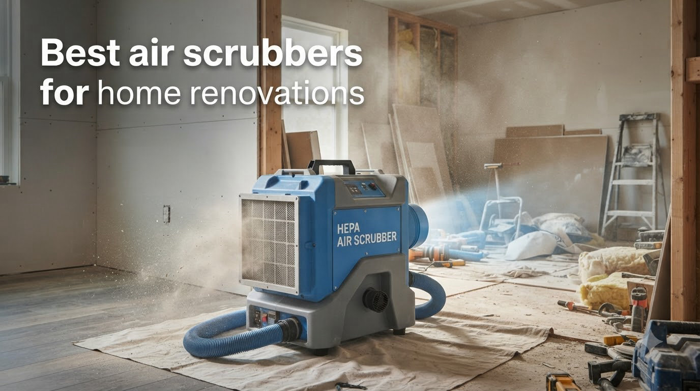 Best air scrubbers for home renovations