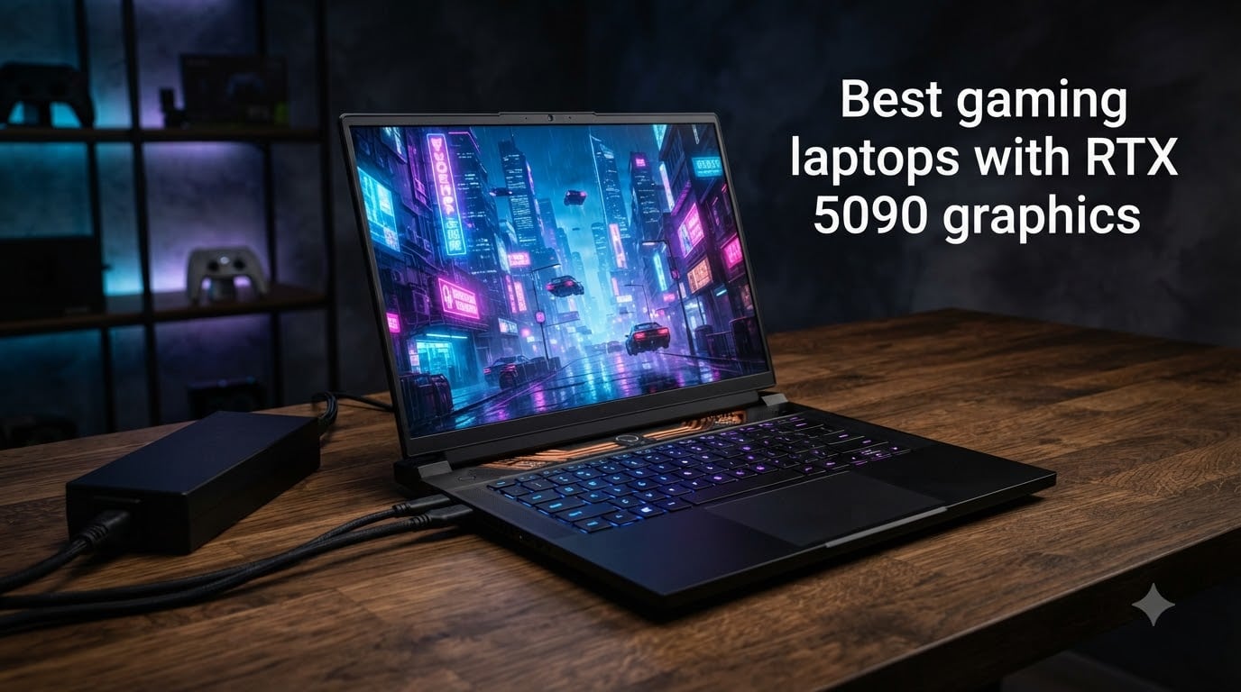 Best gaming laptops with RTX 5090 graphics